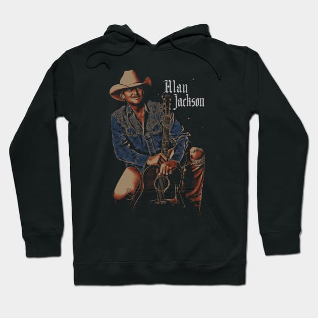 Alan Jackson Hoodie by GGARM